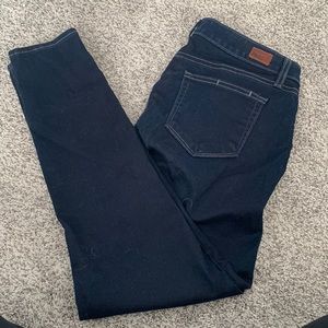 Paige Denim Verdugo Ankle skinny jean, dark wash size 29